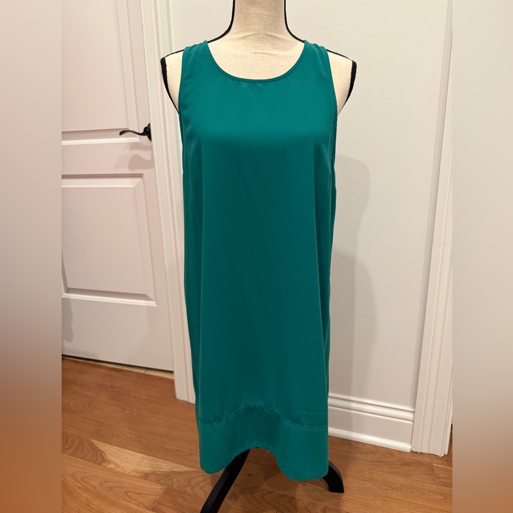 Leith Strapless Dress in Teal